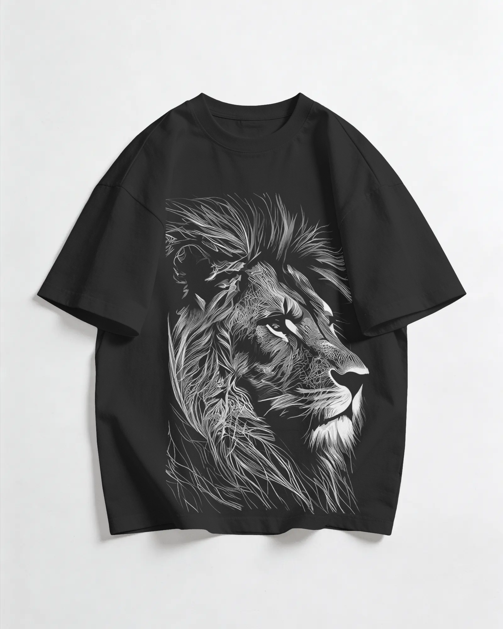 Mr.SIMBA Round Neck T-Shirt