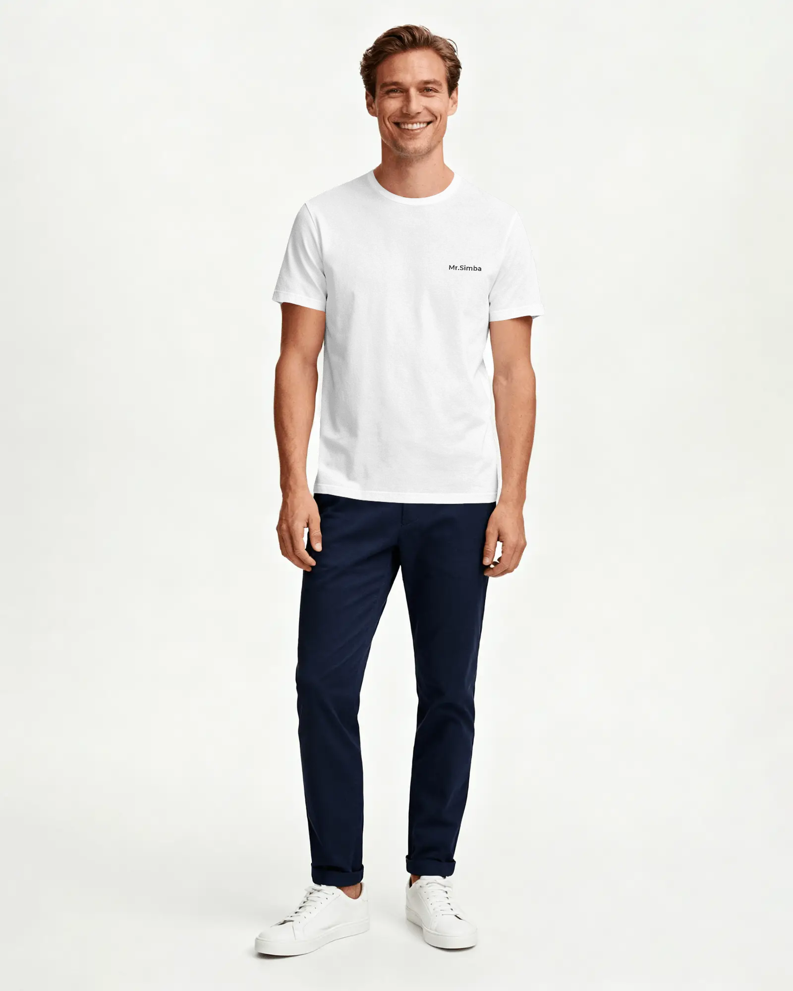 Mr.SIMBA ROUND NECK T-SHIRT